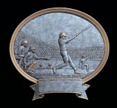 Resin Baseball Plaque