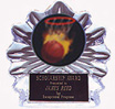 Acrylic Basketball Trophy