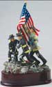 Resin Fireman Statue Trophy