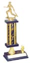 Square Column Baseball Trophies