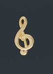 Music Letter Pin