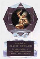 Bodybuilding and Weightlifting Acrylic Award