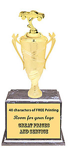 BM2800 Pickup Truck Cup Trophies with 8 Size Options,  and Three Topper Options