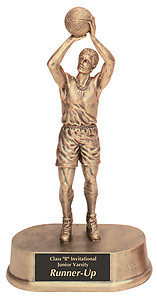 HR15 Resin Boys Basketball Trophies, 6 levels of pricing, scroll down for more information.