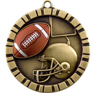 IM212 Football Medal with Six Pricing Options