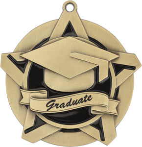 43017 Graduate Medals with Six Pricing Options as low as $1.40