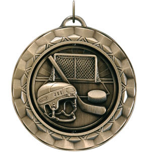 SP371 Spinning Hockey Arts Medal with Six Pricing Options