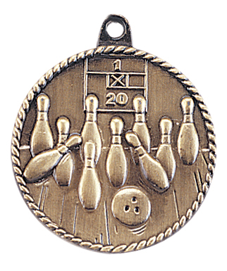 HR715 Bowling Medals with Six Pricing Options