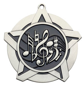 43120 Music Medal with Six Pricing Options