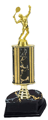 S1R Tennis Trophies with column riser