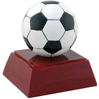 Resin Soccer Ball Award