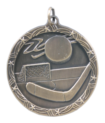 ST70 Hockey Medals with Six Pricing Options, as low as $1.40