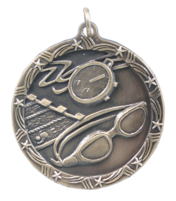ST21 Swimming Medals with Six Pricing Options, as low as $.99