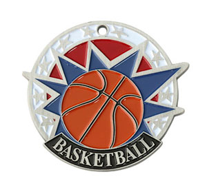 Colorful USA Basketball Medal with Six Pricing Options