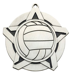 43030 Volleyball Medal with Six Pricing Options