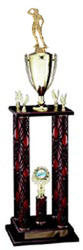 Four Post Bodybuilding Trophies and Lifting Trophies