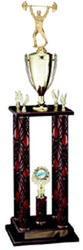 Four Post Bodybuilding Trophies and Lifting Trophies