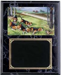 Beagle Field Trial Plaques V Series
