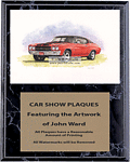 Chevelle Car Show Plaques BMV Series