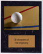 Image Volleyball Plaque V Style