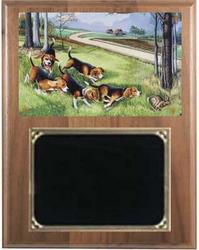 Beagle Field Trial Plaques V Series