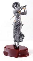 Women's Golf Trophy Sculpture