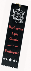 1BF 2 x 8 Flat Top Card and String Ribbons with Custom Print