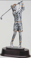 Golf Resin Trophy Sculpture  RF1146SG