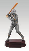 Baseball Hitter Trophy Resin Statue RFC911