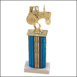 Tractor Trophies with Square Column