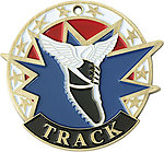 Colorful USA Track Medals 38160 with Neck Ribbons