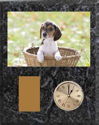 Beagle Field Trial Plaque Clock V Series