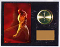 Image Baseball Clock Plaque H Series