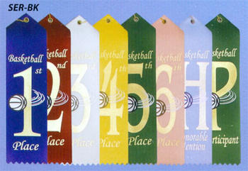 Basketball Ribbons
