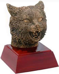 Bobcat Mascot Trophy