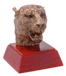 Panther Mascot School Trophy