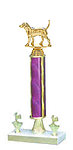 R3R Beagle Trophies with a single round column and trim.