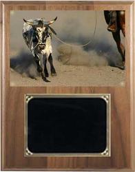 Deluxe Horse Show Plaques and Rodeo Plaques on Solid Walnut