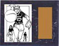 Picture Softball Plaque H Series