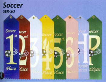 Soccer Ribbons