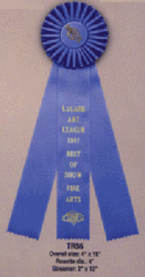 Custom Printed Rosette Ribbon TR56