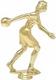 Female Bowling Trophy Figure