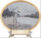Men's Resin Golf Plaque Award