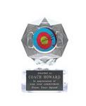 Acrylic Star Ice Archery Trophy Award
