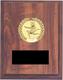 Gymnastic Plaque in Cherry Finish