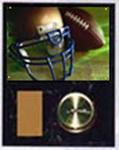 Image Football Plaque Clock V Series