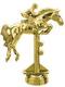 Jumping Horse Trophy Figure 6489-4006