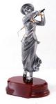 Women's Golf Trophy Sculpture