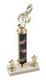 Music or Band Trophy Award with Riser and Two Trim Pieces