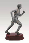 Men or Boys Resin Track Trophy Statue